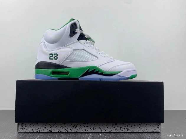 Air Jordan DD9336-103 Green WMNS 5 Lucky 1001